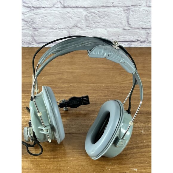 Vietnam War Type US Air Force Navy Pilot Crew Headset & Mic MX-2508/AIC 1980 - Picture 13 of 14